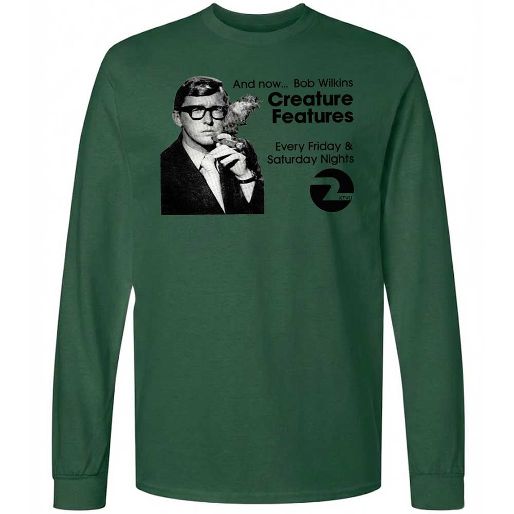Bob Wilkins Creature Features - Forest Green - 14