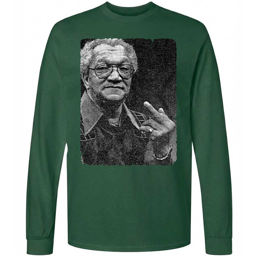 Long Sleeve T-Shirt - Q51ZVUQJ - Forest Green - 14