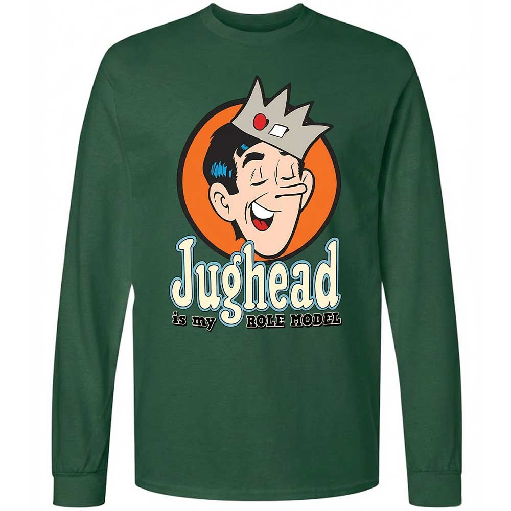Long Sleeve T-Shirt - HLAT2BD4 - Forest Green - 14