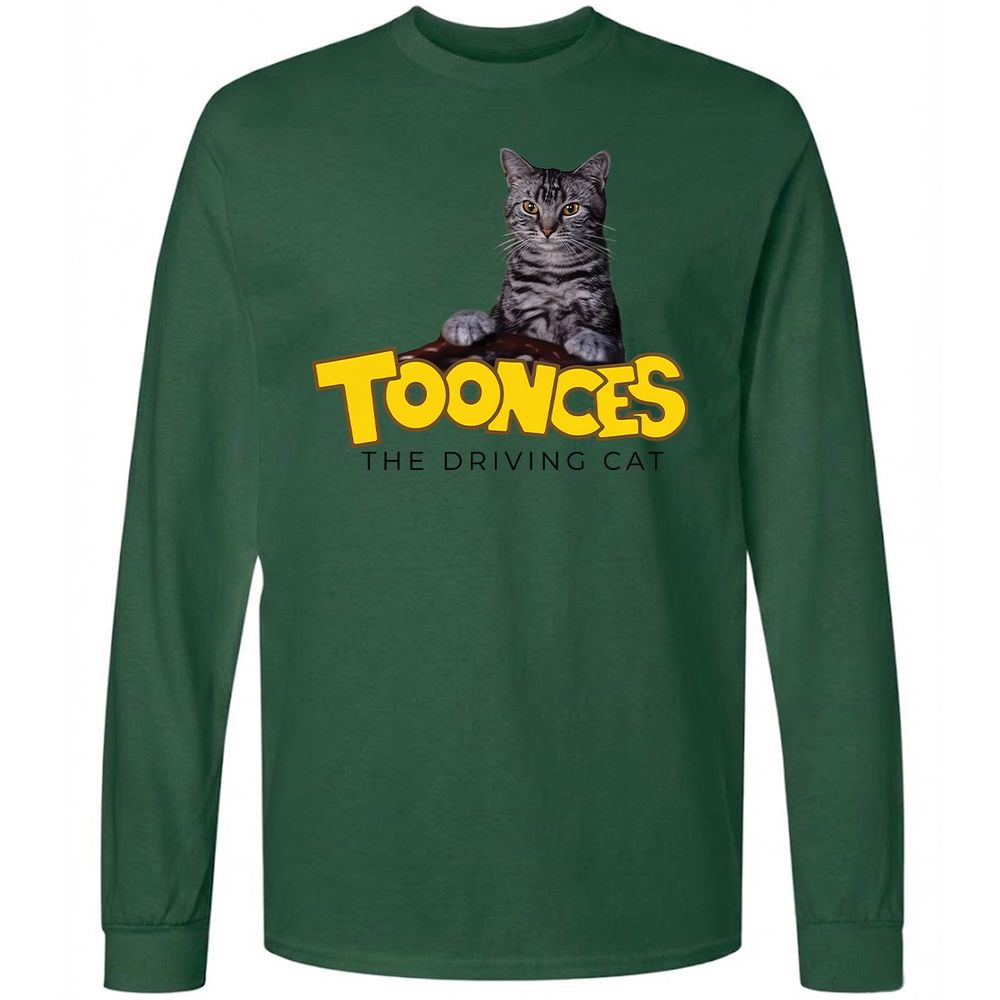 Long Sleeve T-Shirt - 81J4W3Z4 - Forest Green - 14
