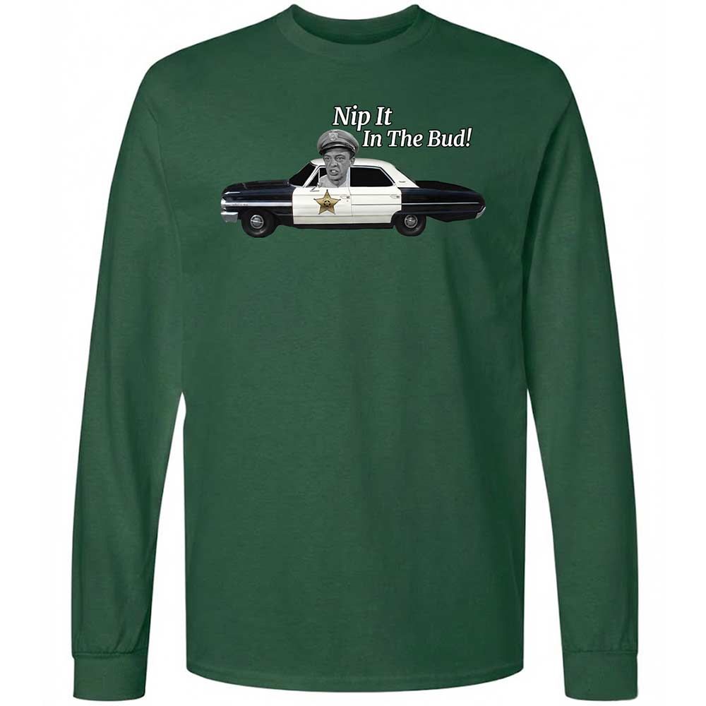 Long Sleeve T-Shirt - 5HHX3E4W - Forest Green - 14