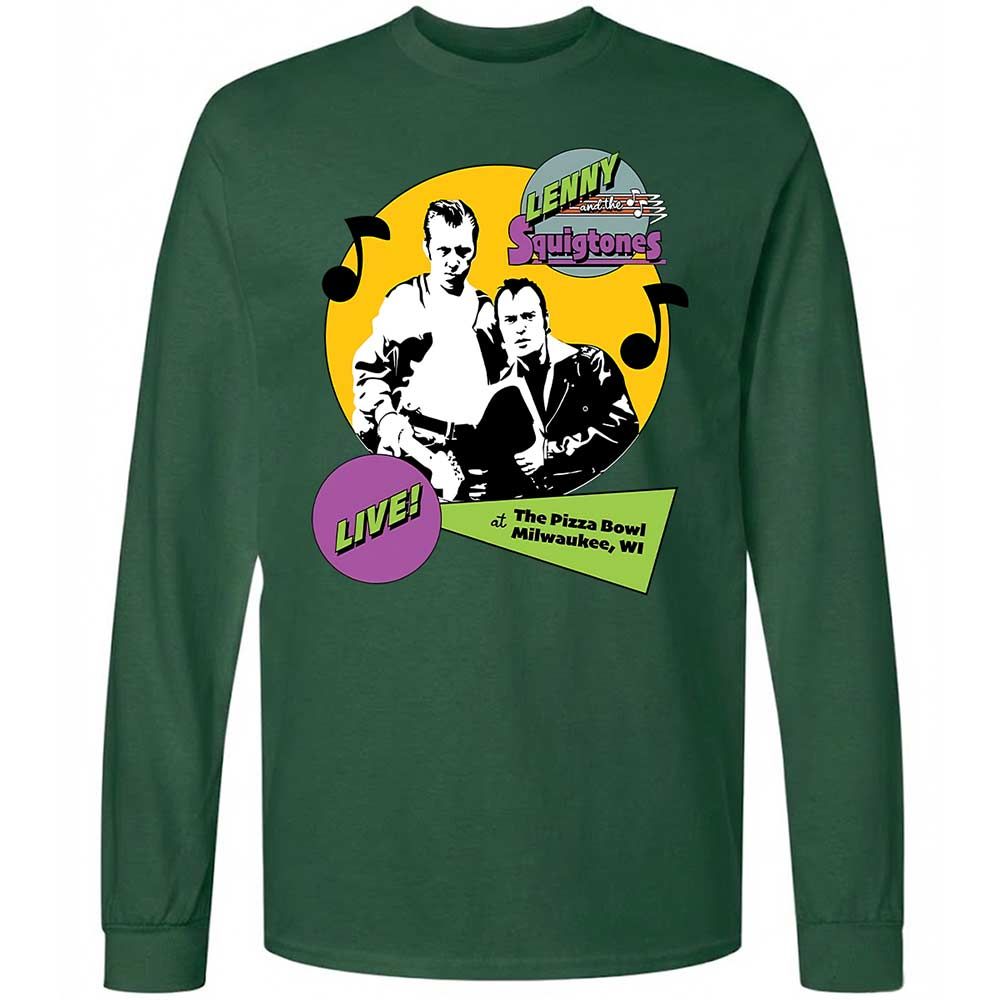 The Midnight Comedy Rockers - Forest Green - 14