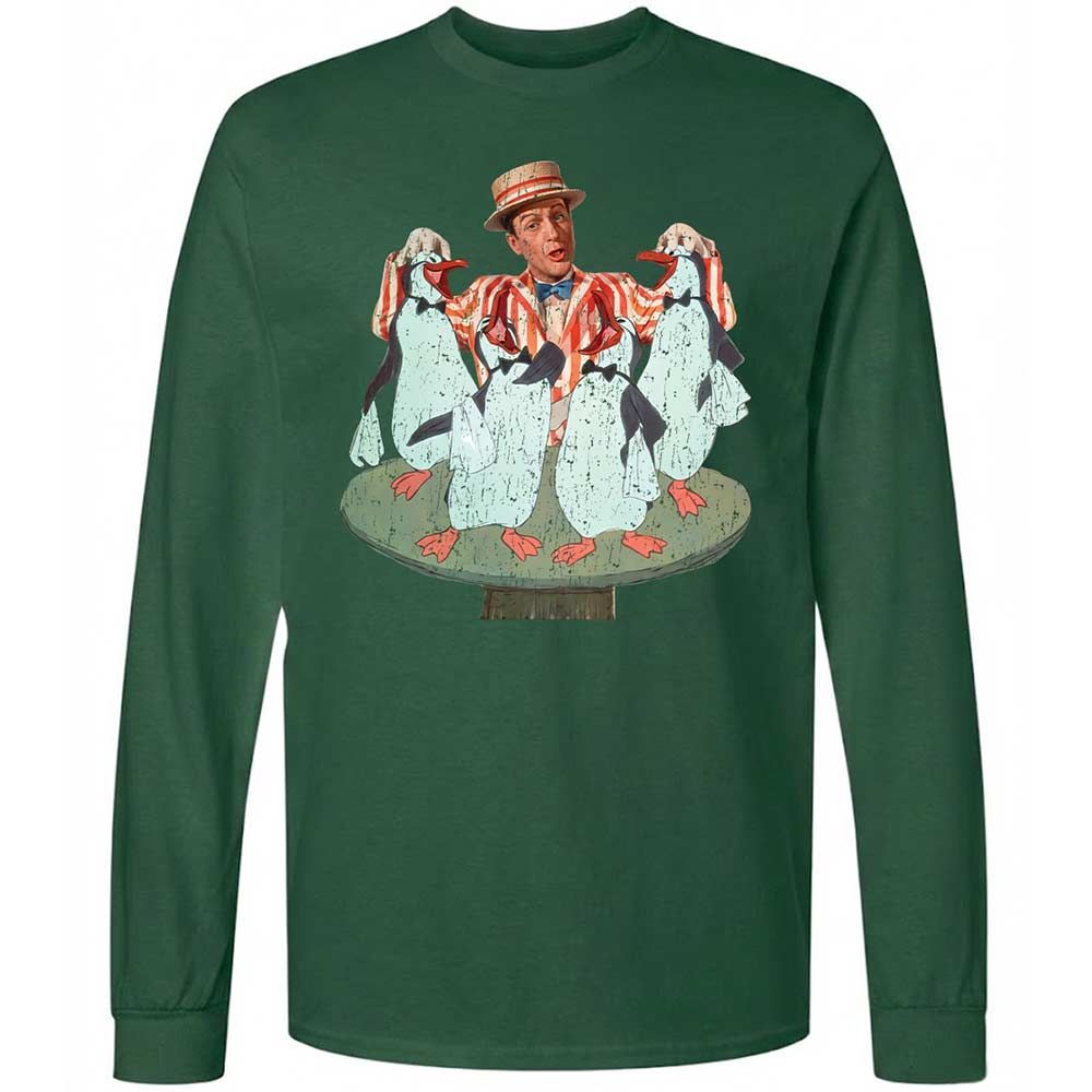 Long Sleeve T-Shirt - 5PB7KF57 - Forest Green - 14