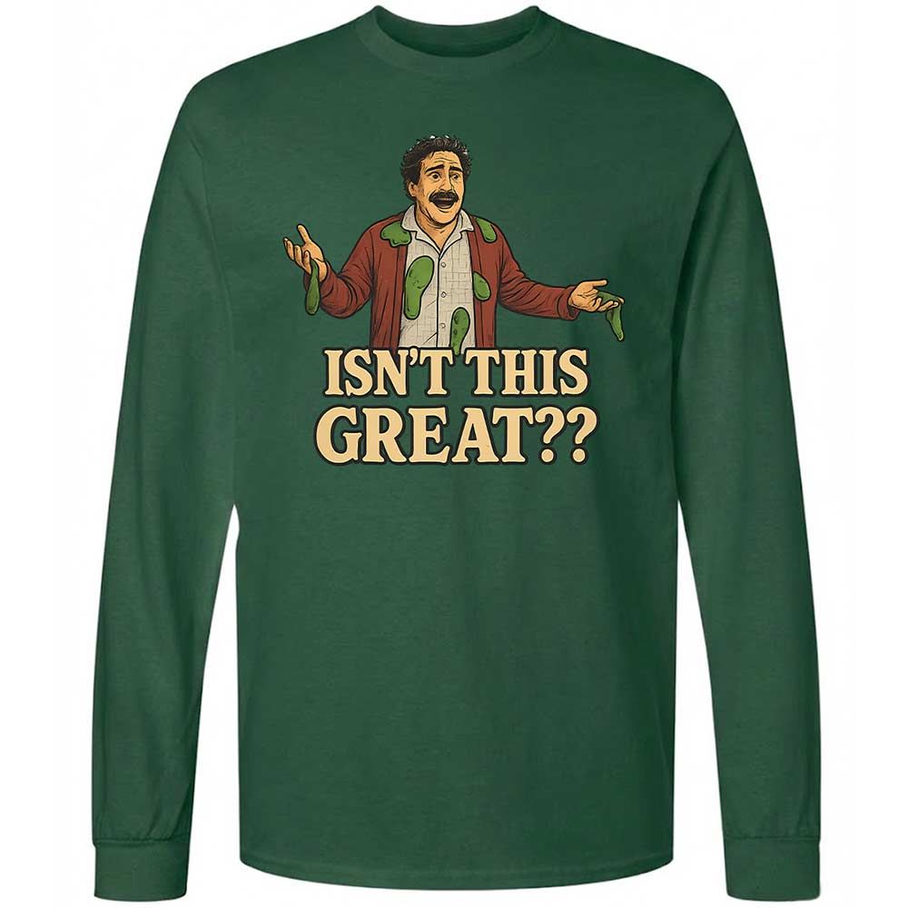 Long Sleeve T-Shirt - 9XRM5CA7 - Forest Green - 14