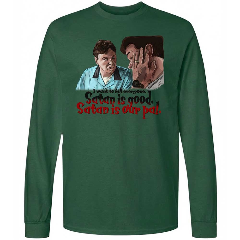Long Sleeve T-Shirt - KU3UST6R - Forest Green - 14