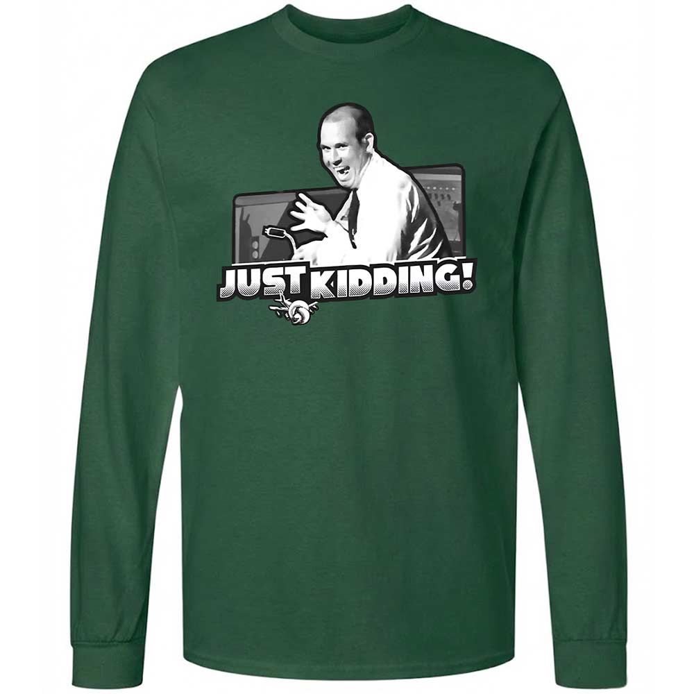 Long Sleeve T-Shirt - MDG8PHSJ - Forest Green - 14