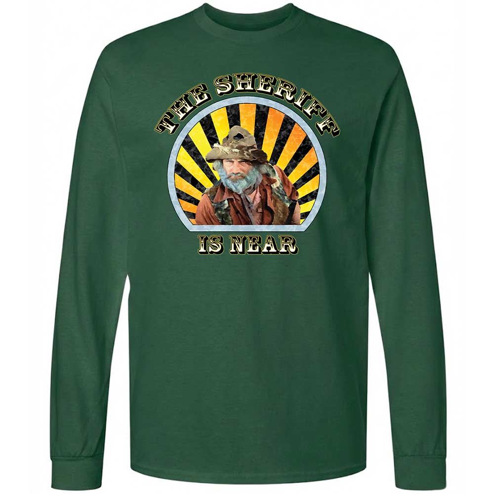 The Sheriff Is Near - Forest Green - 14