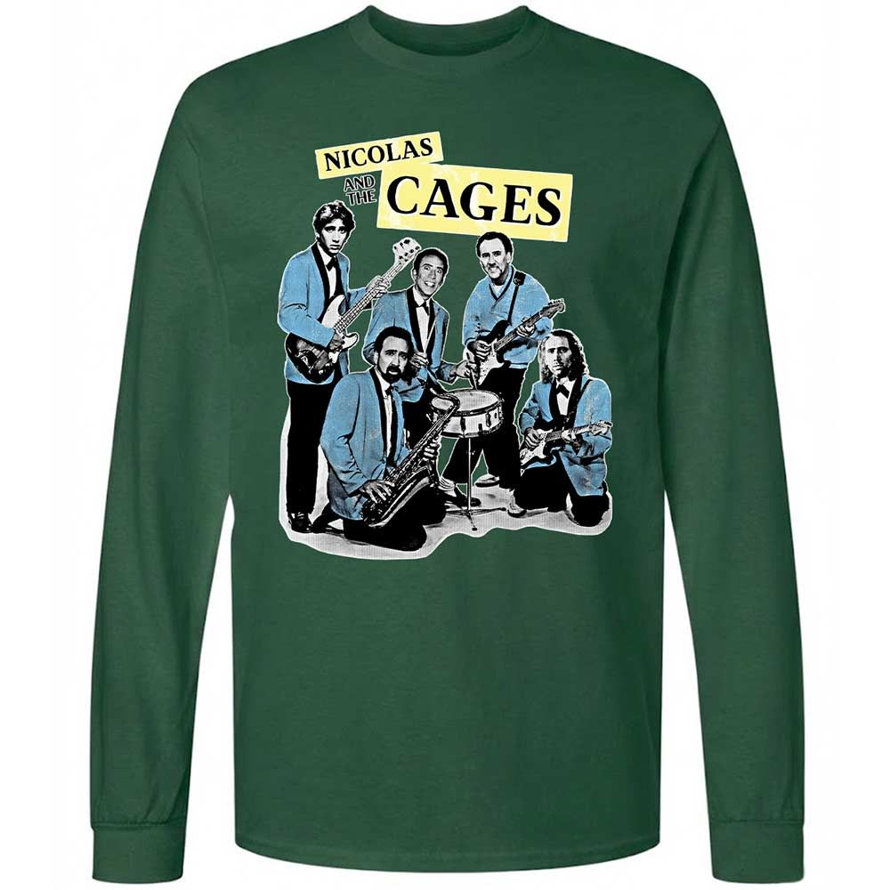 Nicolas and the Cages - Forest Green - 14