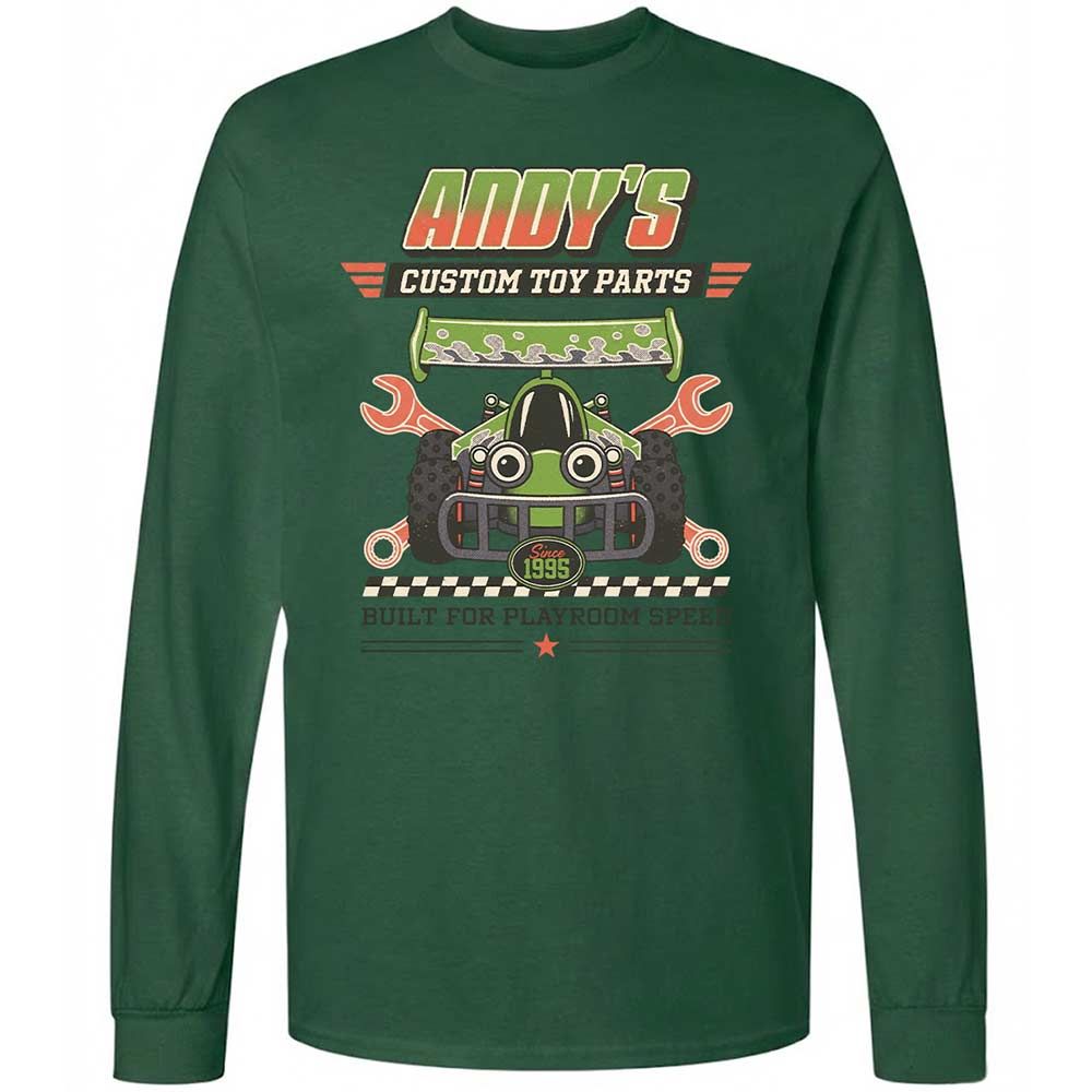 Long Sleeve T-Shirt - MVNLPJBH - Forest Green - 14