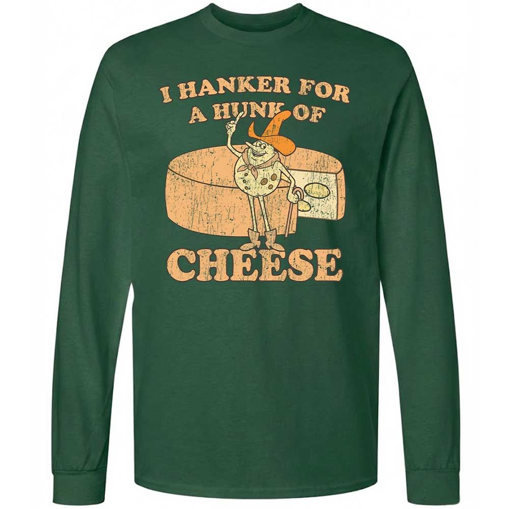 Hanker For A Hunk Of Cheese - Forest Green - 14