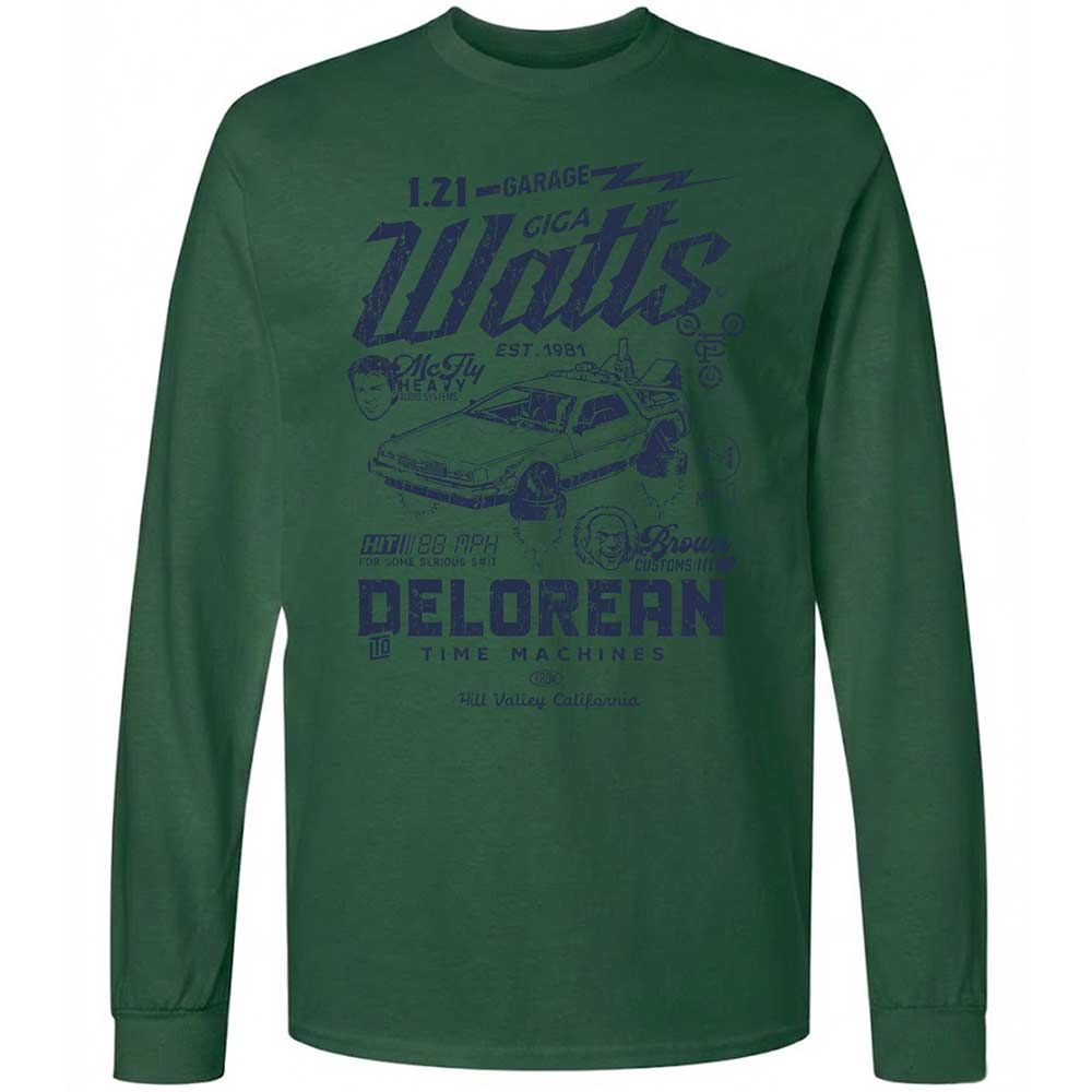 Long Sleeve T-Shirt - VU3YTECG - Forest Green - 14