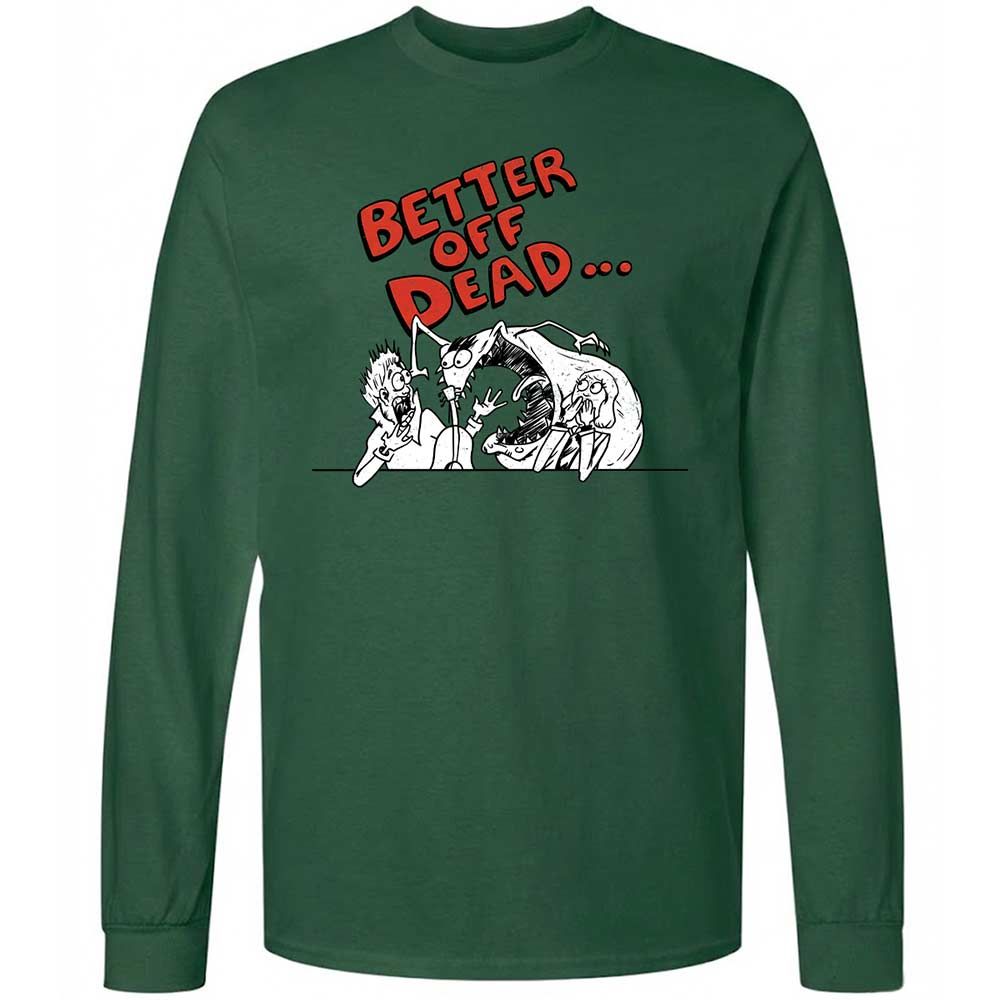 Long Sleeve T-Shirt - PBA7TKM7 - Forest Green - 14