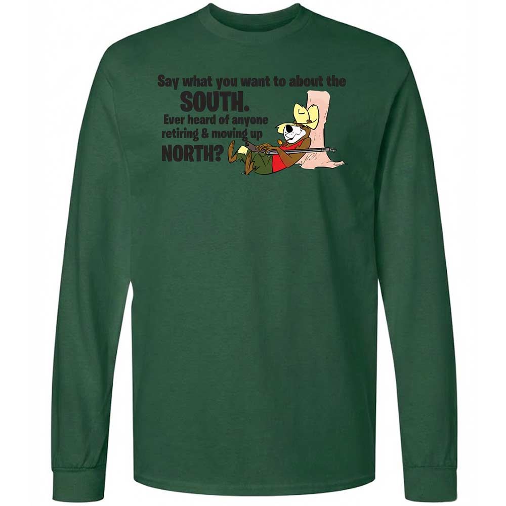 Long Sleeve T-Shirt - 1ZR661CM - Forest Green - 14