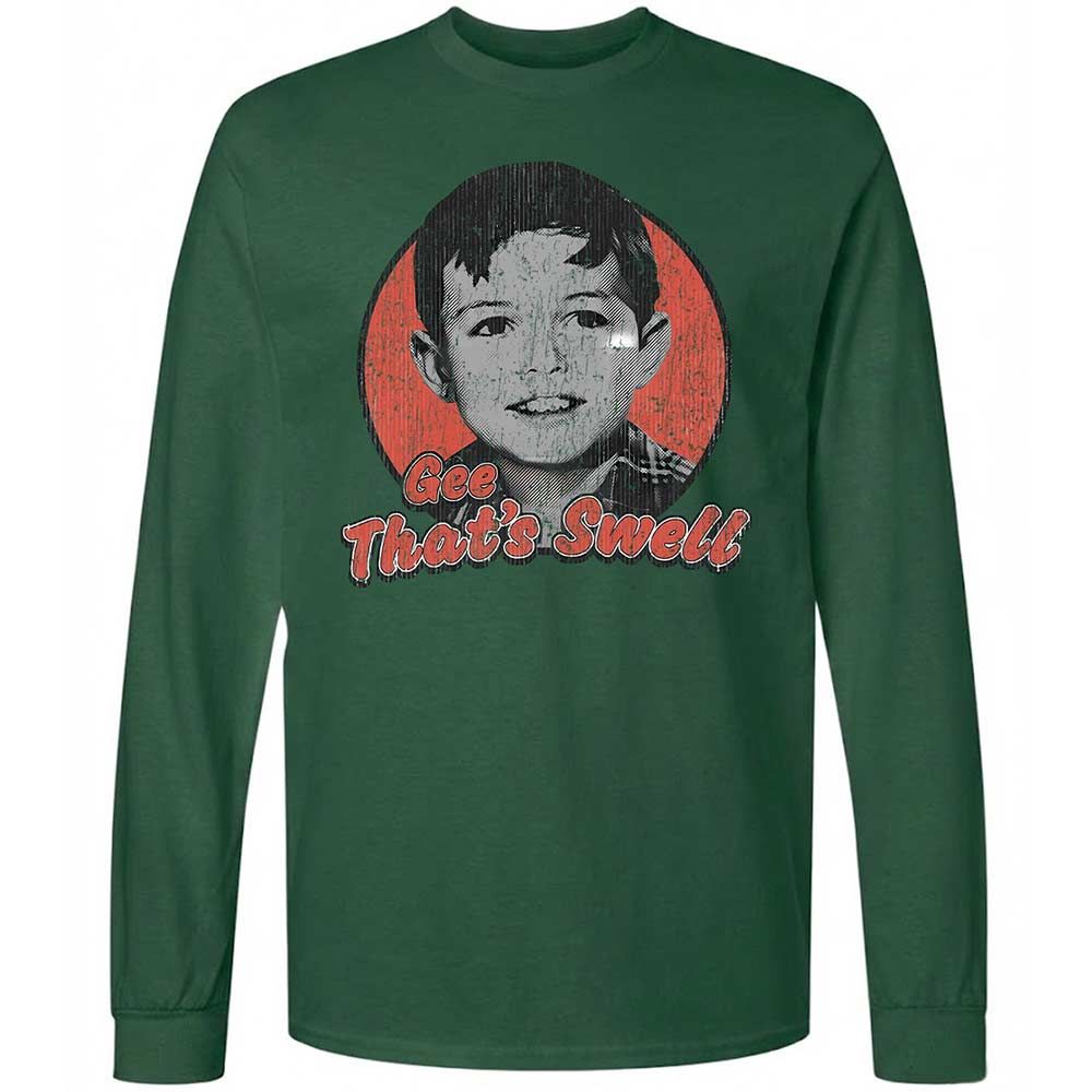 Long Sleeve T-Shirt - 5R5BAMBN - Forest Green - 14