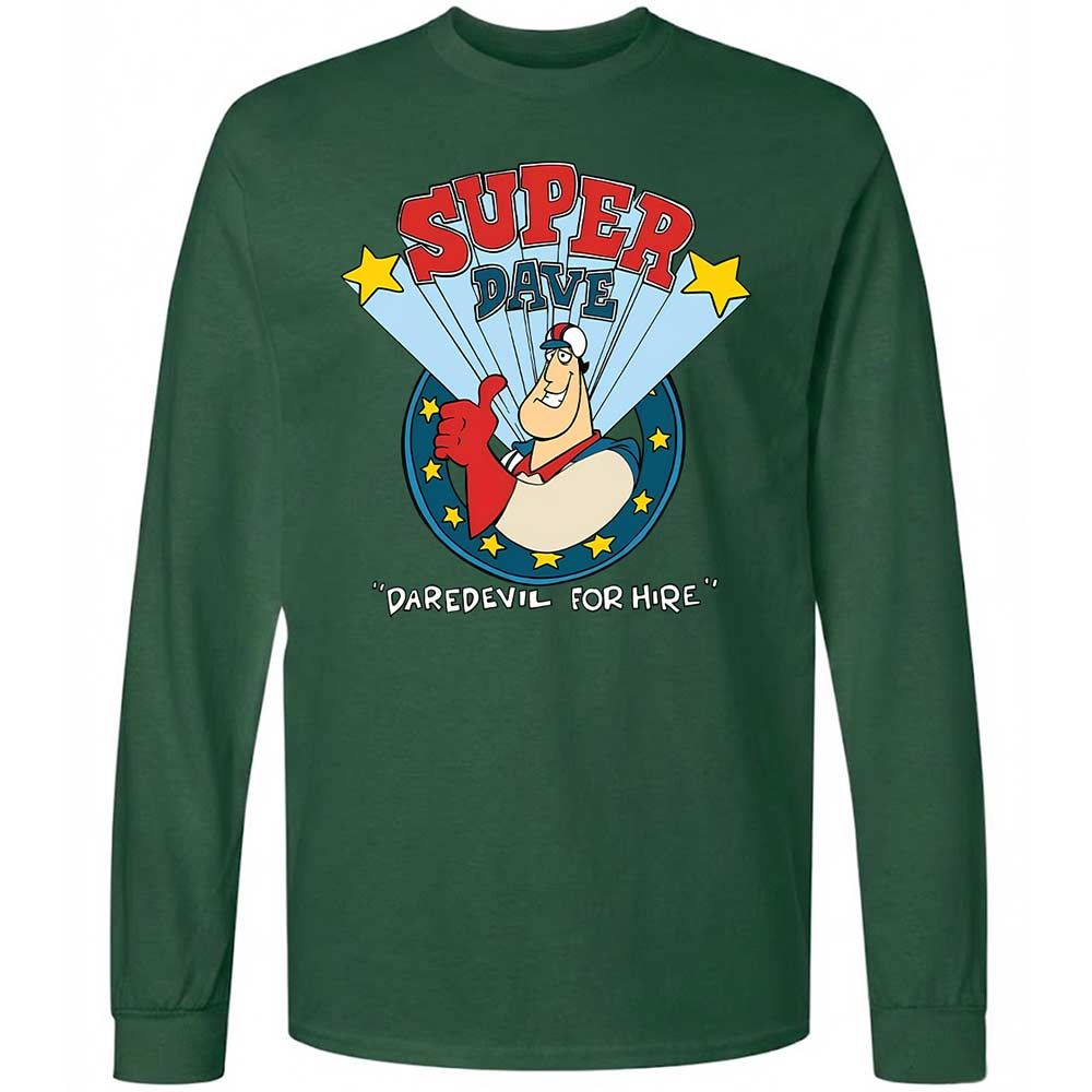 Long Sleeve T-Shirt - AK3MNKQ7 - Forest Green - 14