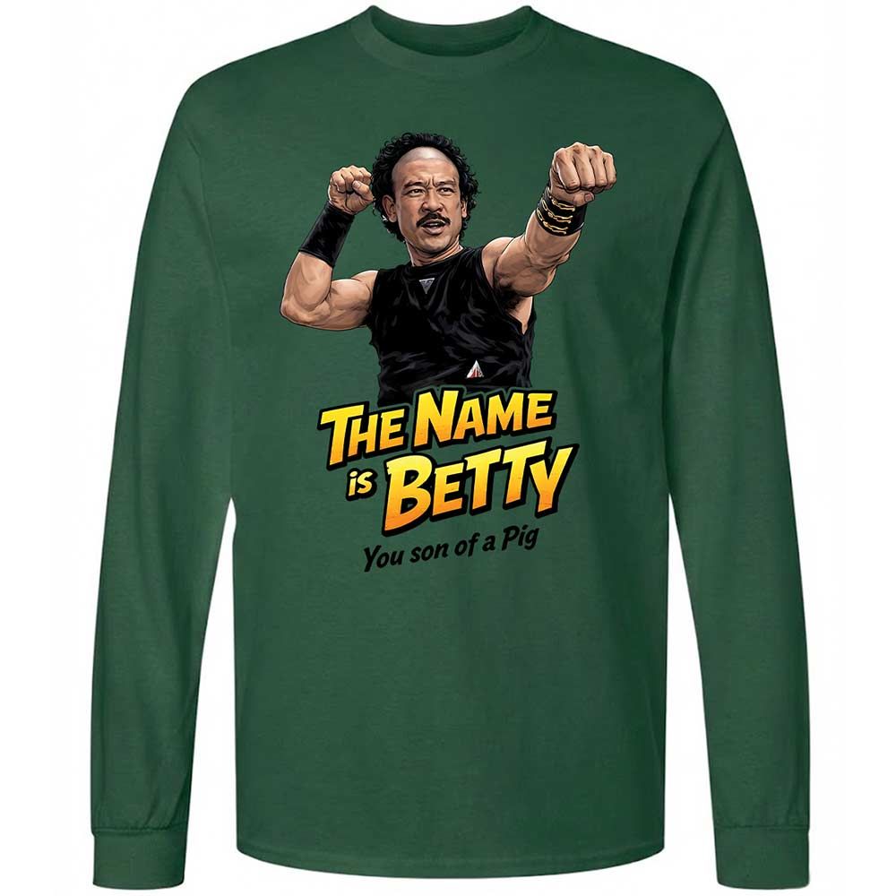 Long Sleeve T-Shirt - 8S21YK6Y - Forest Green - 14