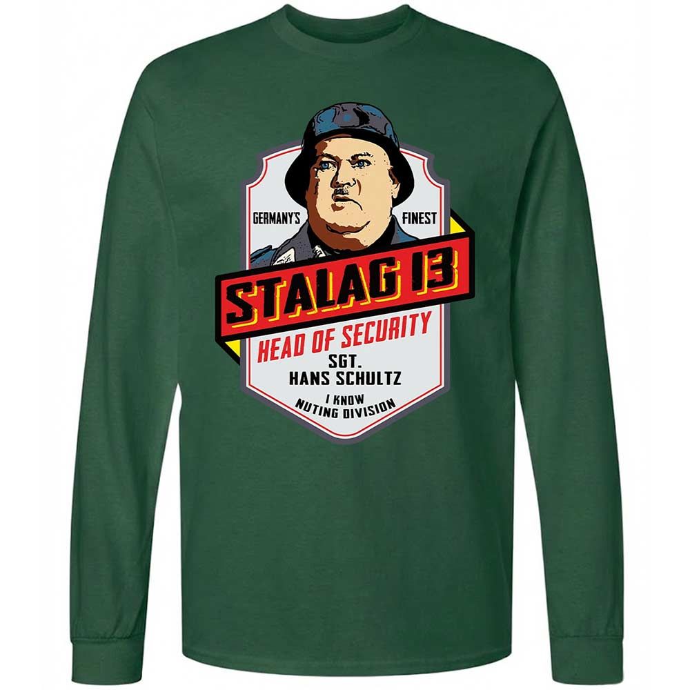 Long Sleeve T-Shirt - KM1QDWLL - Forest Green - 14