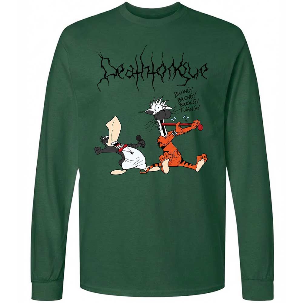 Long Sleeve T-Shirt - T8KKJ5UF - Forest Green - 14