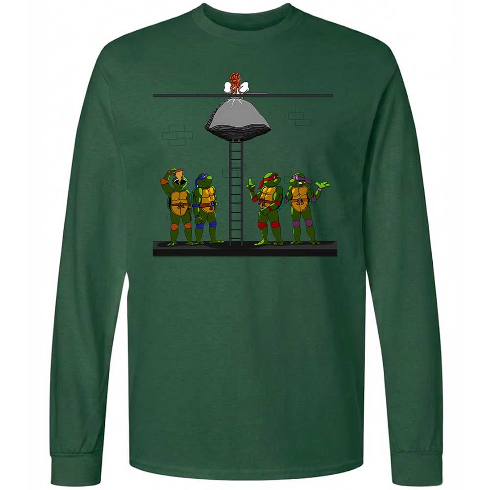 I've Been Dreaming of a Turtle's Kiss - Forest Green - 14