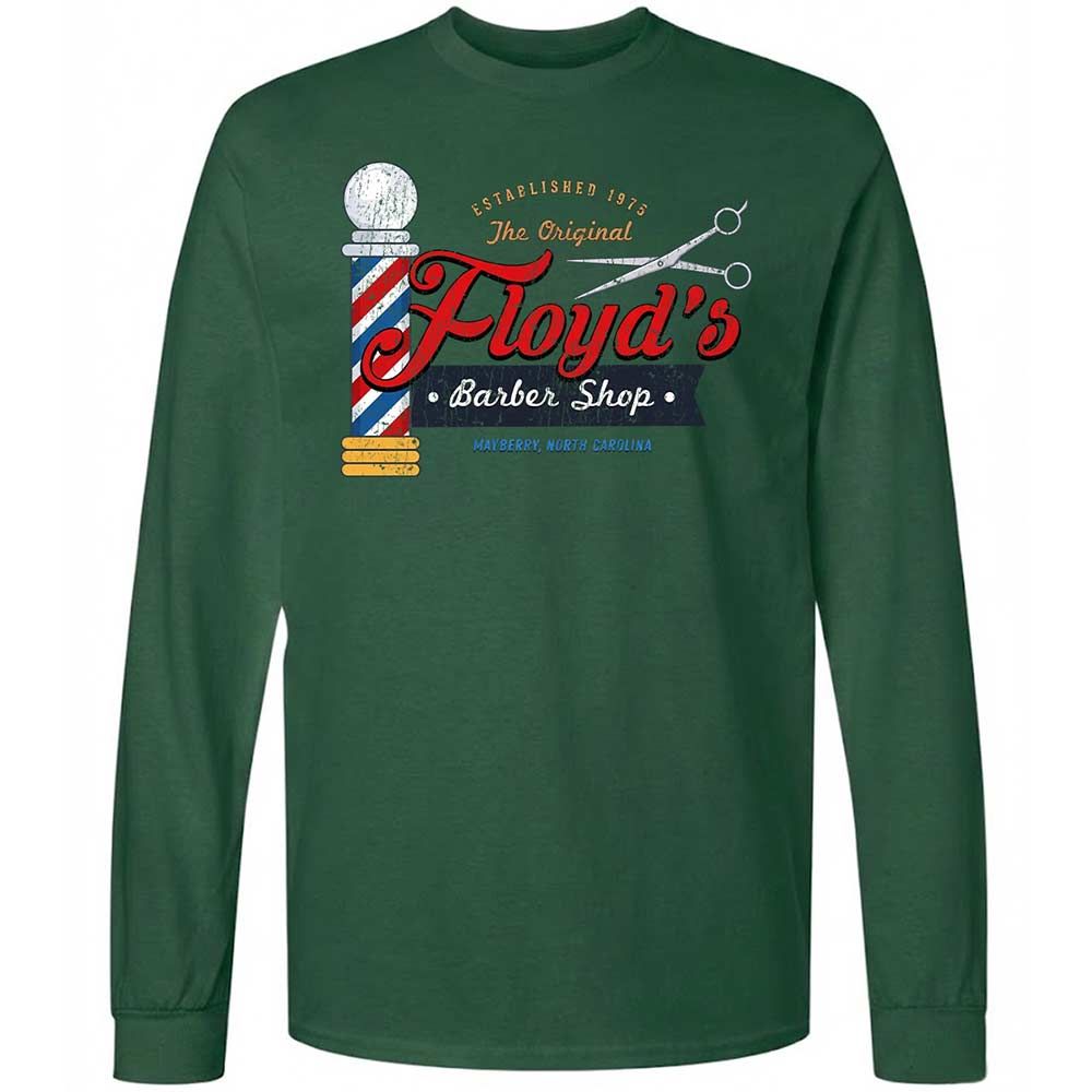 Long Sleeve T-Shirt - YNCVLKEH - Forest Green - 14
