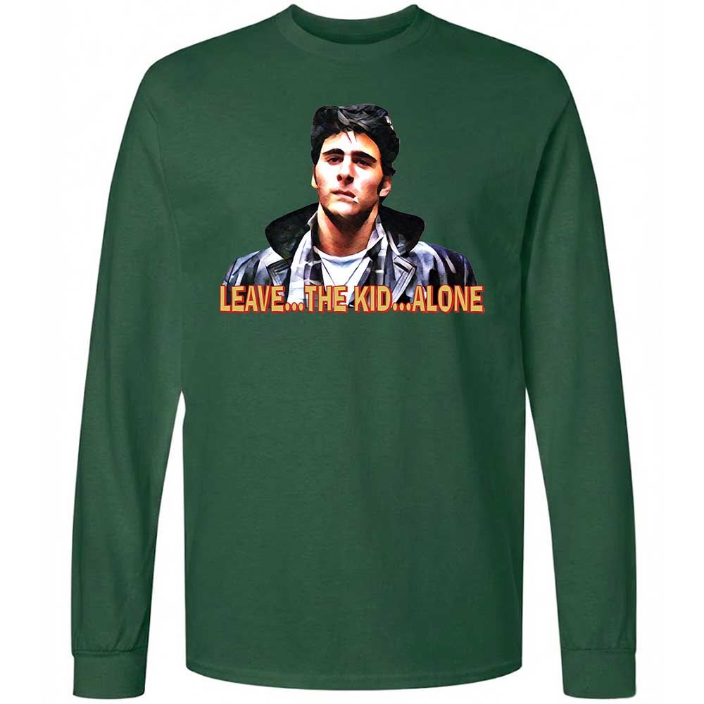 Long Sleeve T-Shirt - DZB7PK5C - Forest Green - 14