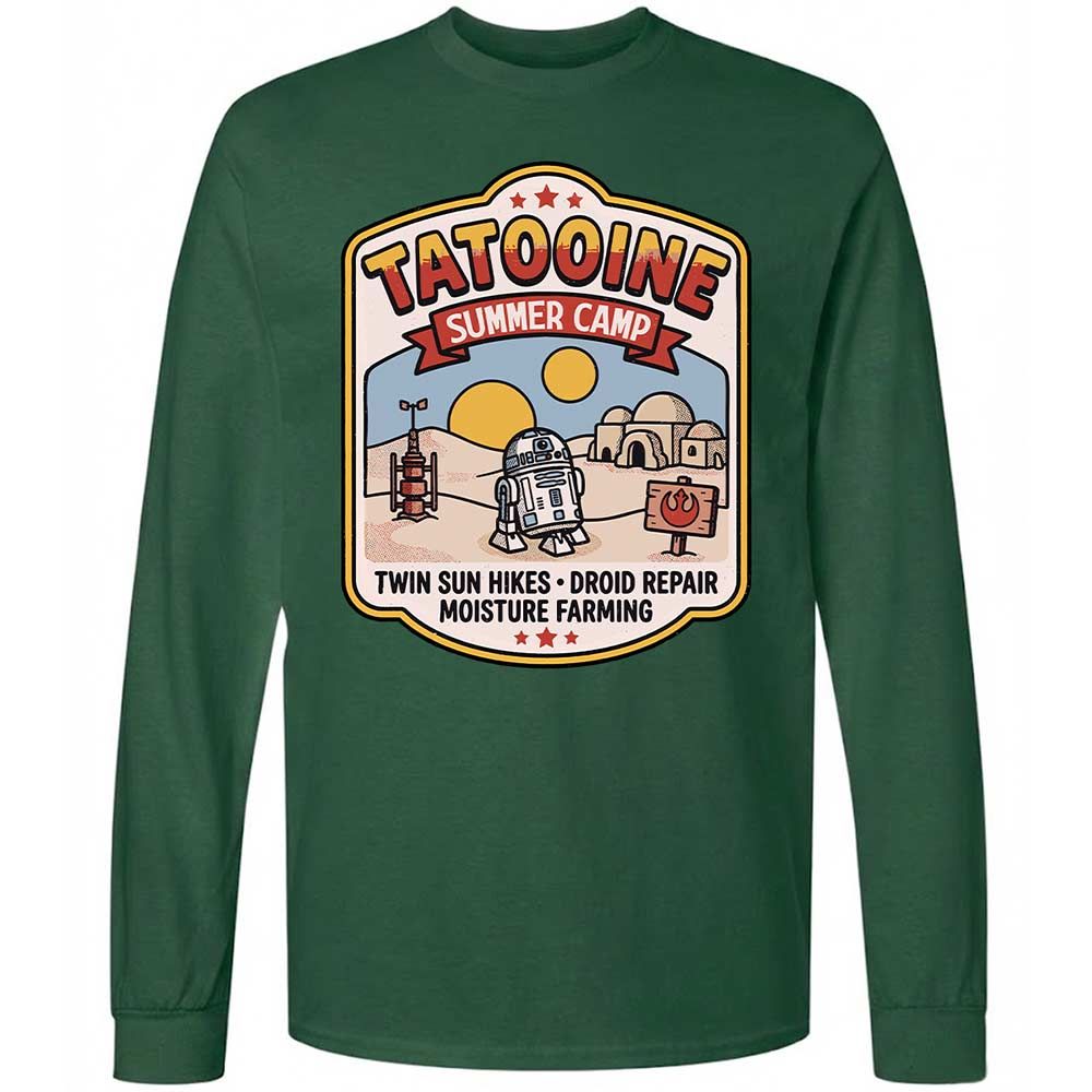 Long Sleeve T-Shirt - YHLRYSY7 - Forest Green - 14