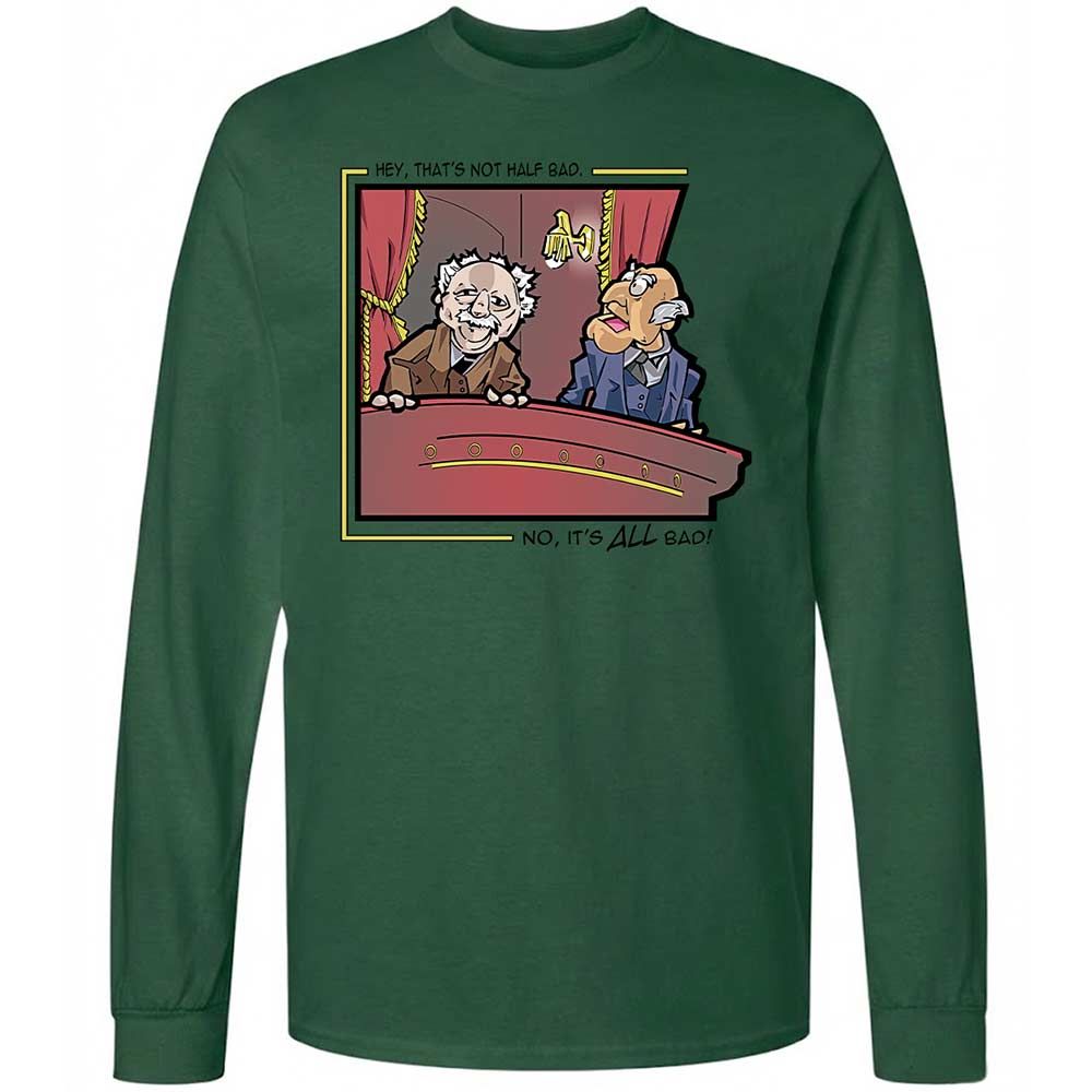 Long Sleeve T-Shirt - JZQKMMWV - Forest Green - 14