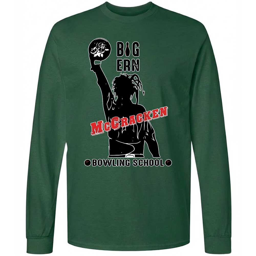 Long Sleeve T-Shirt - TJFBV1XD - Forest Green - 14