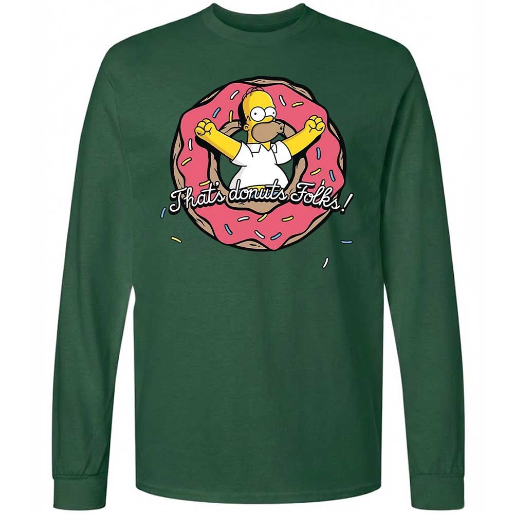 Long Sleeve T-Shirt - SESWCR8T - Forest Green - 14