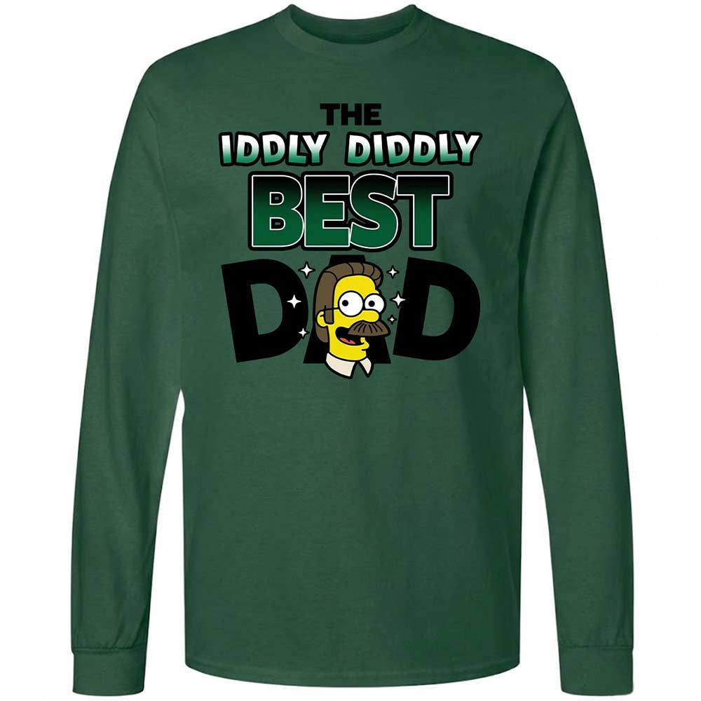 The Iddly diddly best dad - Forest Green - 14