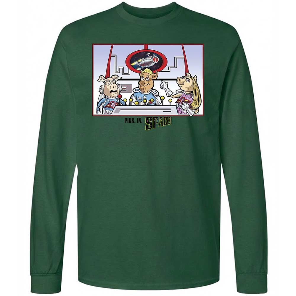 Long Sleeve T-Shirt - AK61X1PF - Forest Green - 14