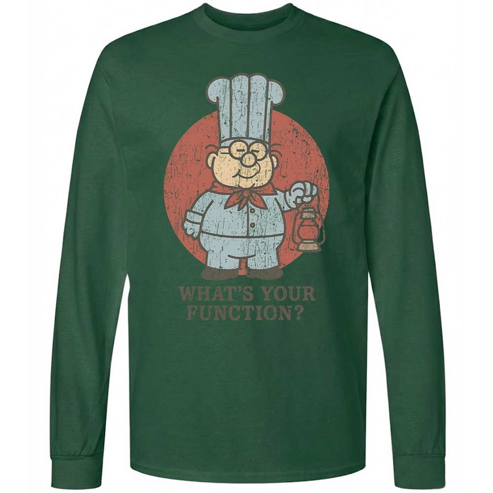 Long Sleeve T-Shirt - WAQ4ZNVR - Forest Green - 14