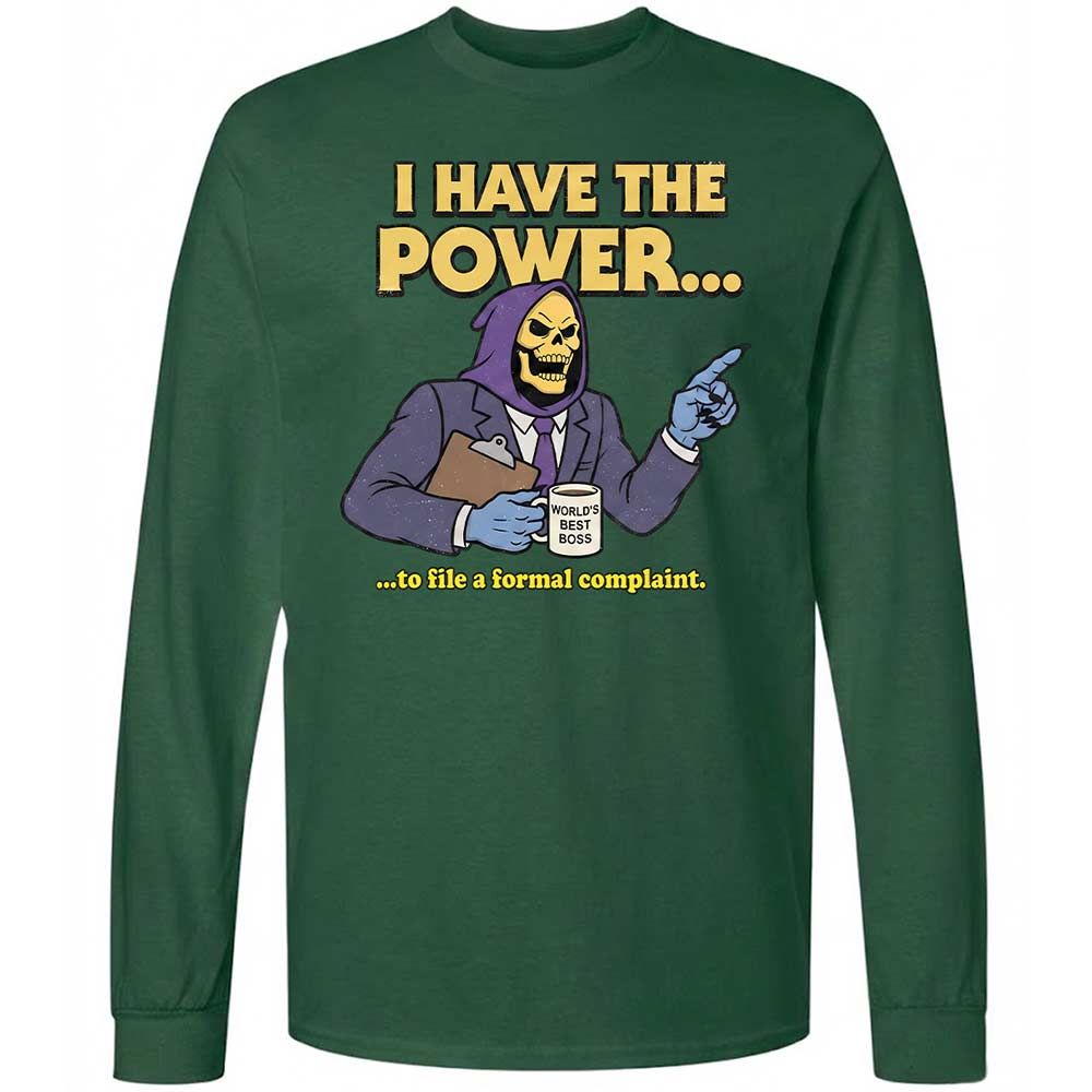 Long Sleeve T-Shirt - 5HAV4SR5 - Forest Green - 14