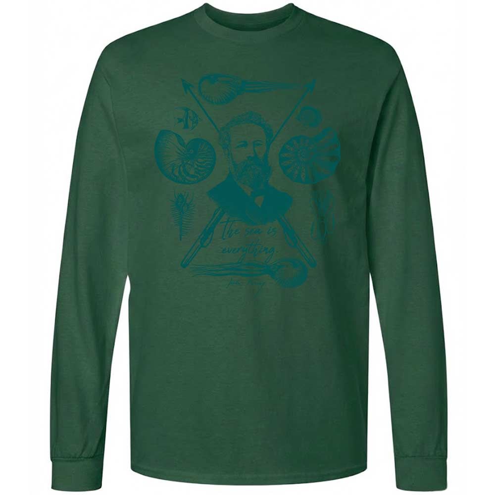 The sea is everything - Forest Green - 14