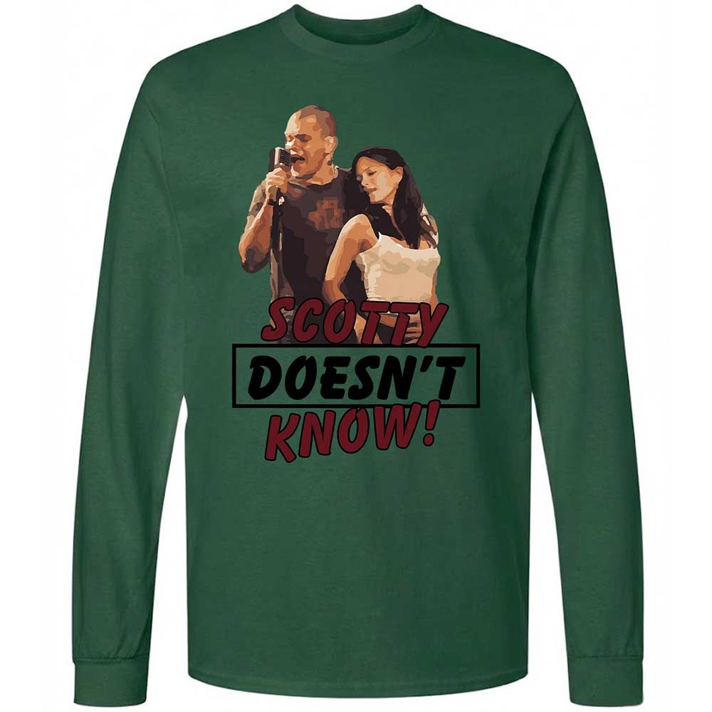 He Doesn't Know - Forest Green - 14