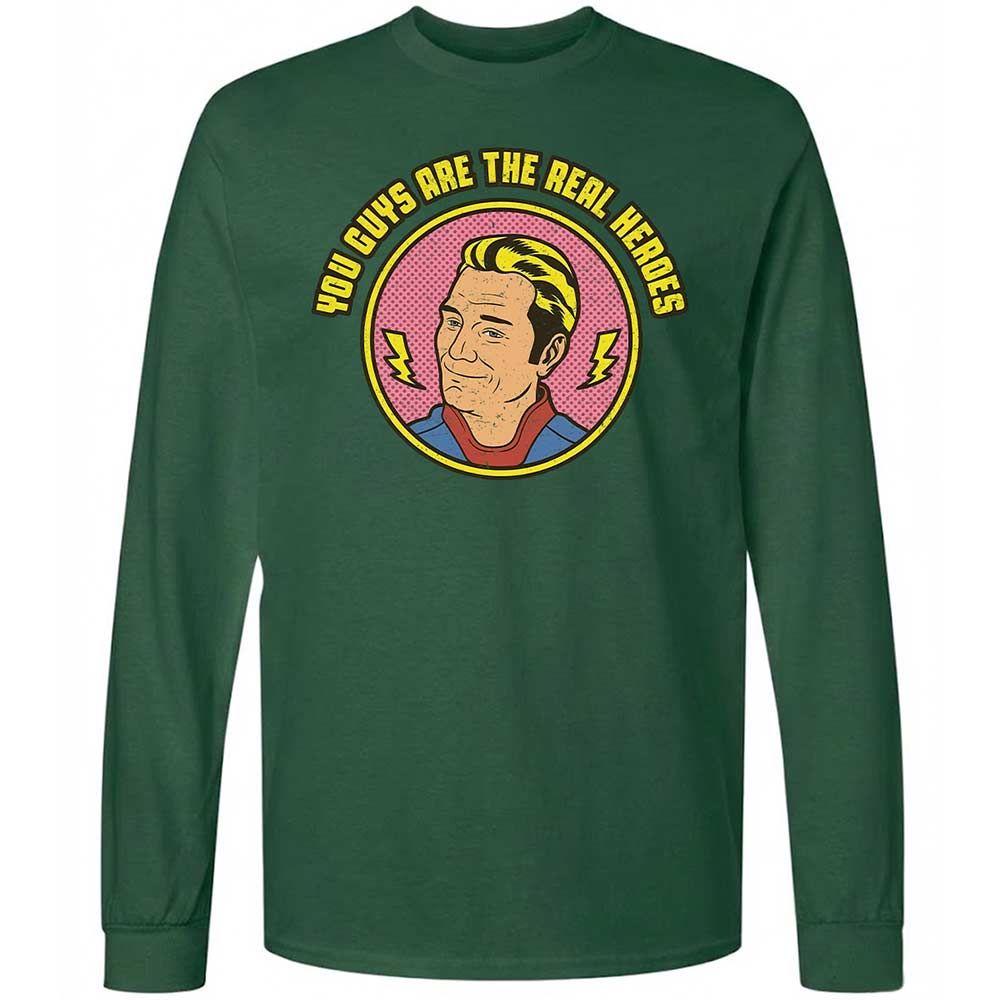 Long Sleeve T-Shirt - FYUMLVCX - Forest Green - 14