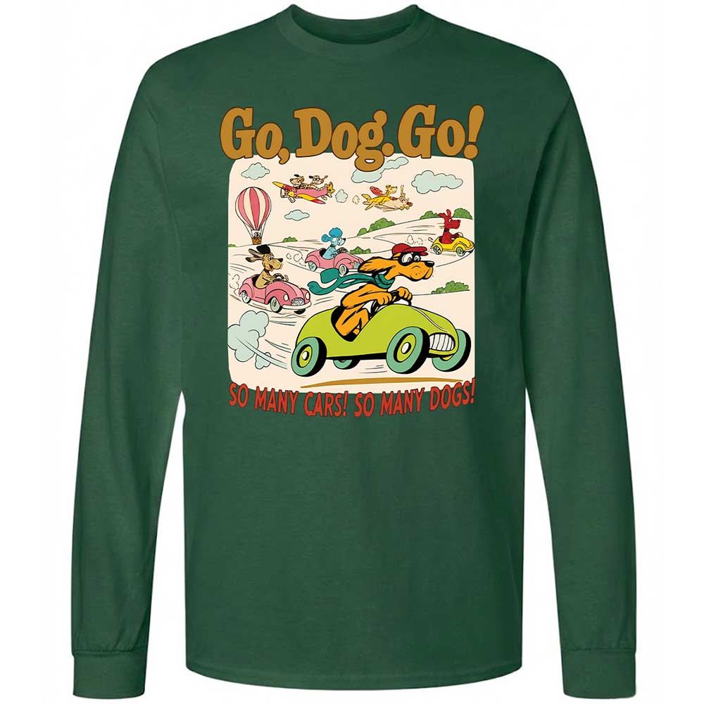 Long Sleeve T-Shirt - XEPRZNK6 - Forest Green - 14