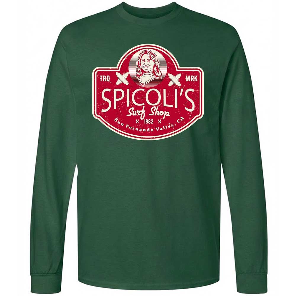 Long Sleeve T-Shirt - YP1JEJWX - Forest Green - 14
