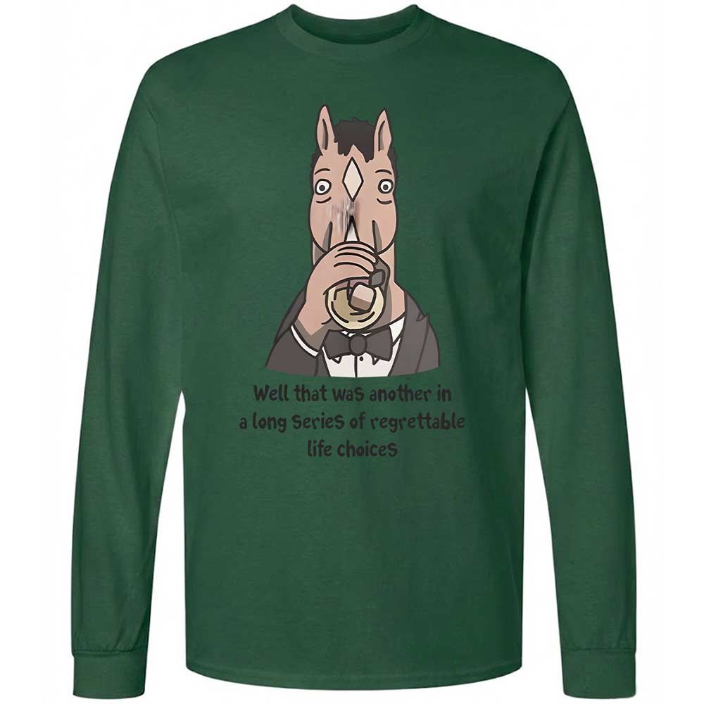 Long Sleeve T-Shirt - BPCSDKHK - Forest Green - 14