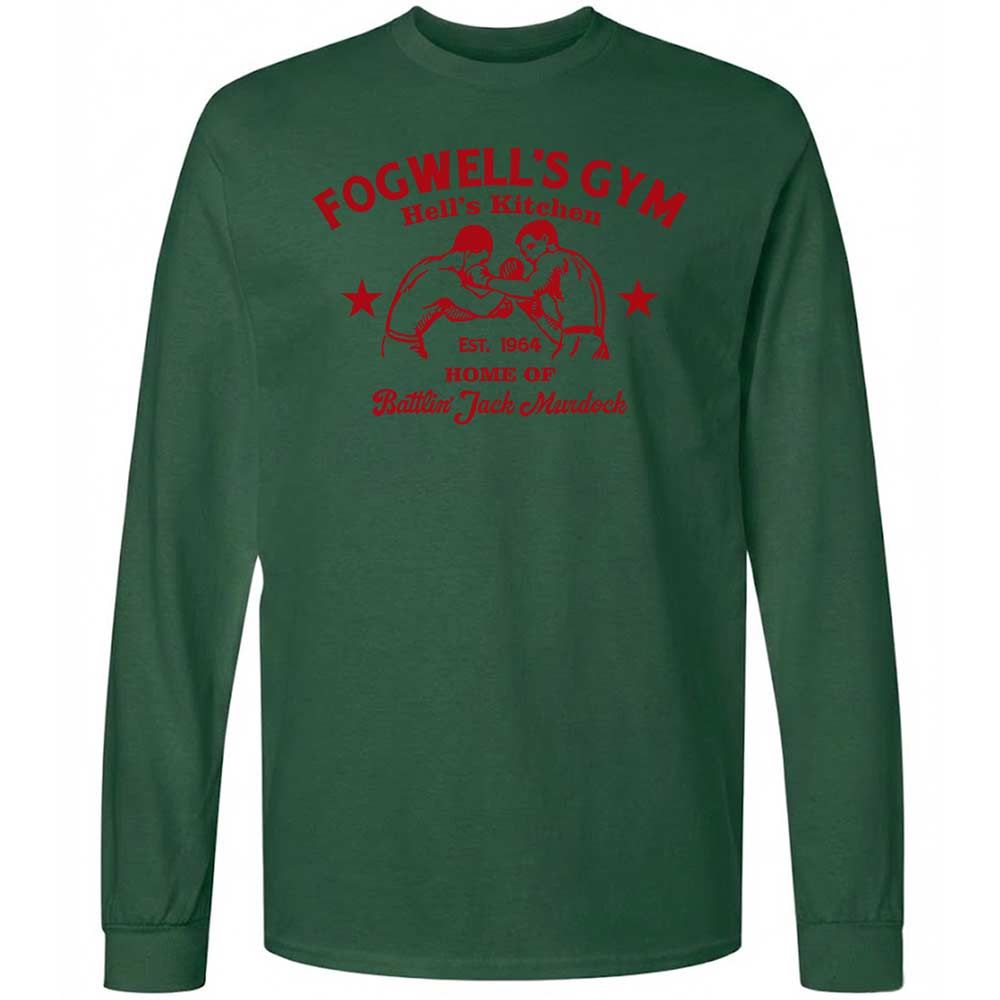 Long Sleeve T-Shirt - L5QBLPLQ - Forest Green - 14