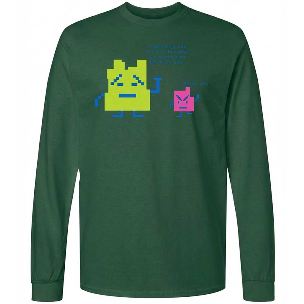 Long Sleeve T-Shirt - SMPANMPZ - Forest Green - 14