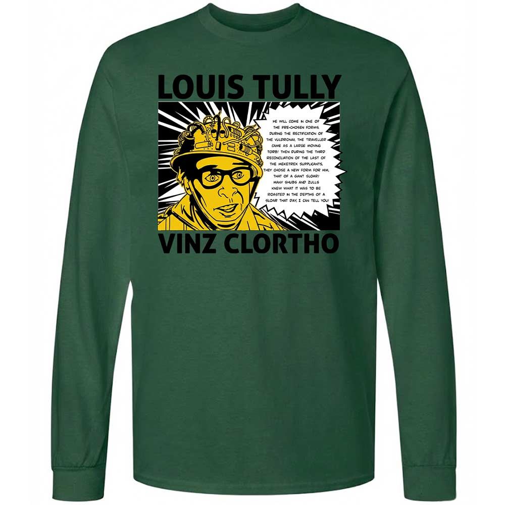 Long Sleeve T-Shirt - VQBVL2X6 - Forest Green - 14