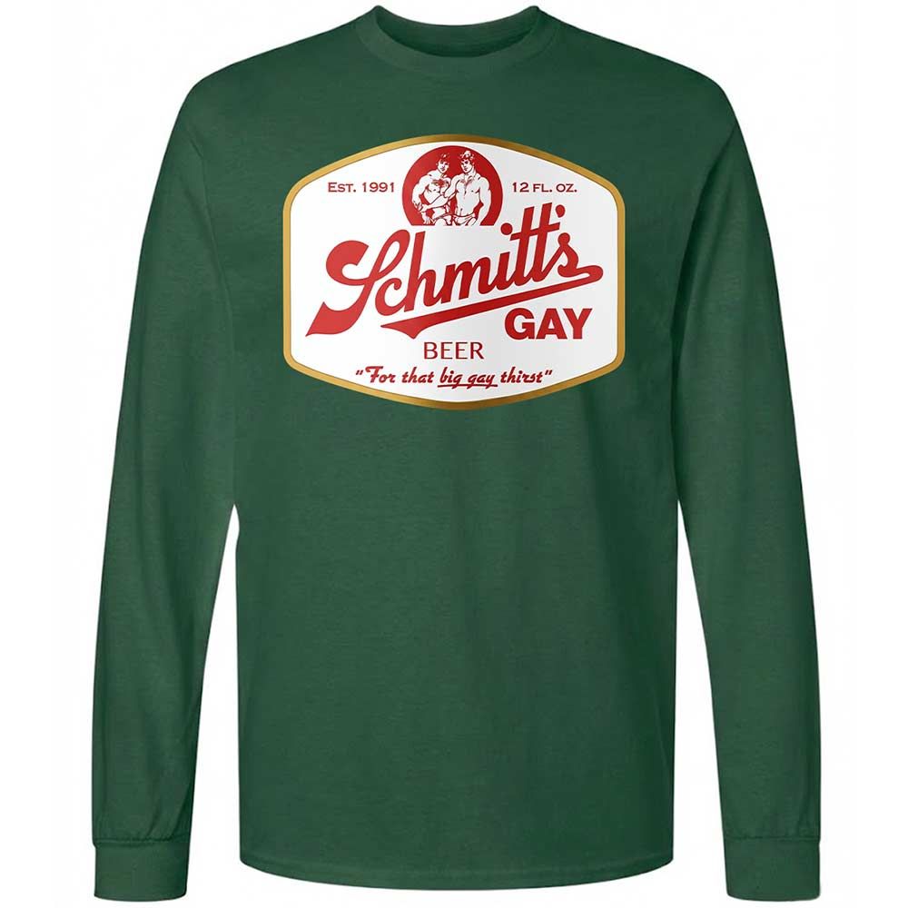 Schmitt's Gay Beer - Forest Green - 14