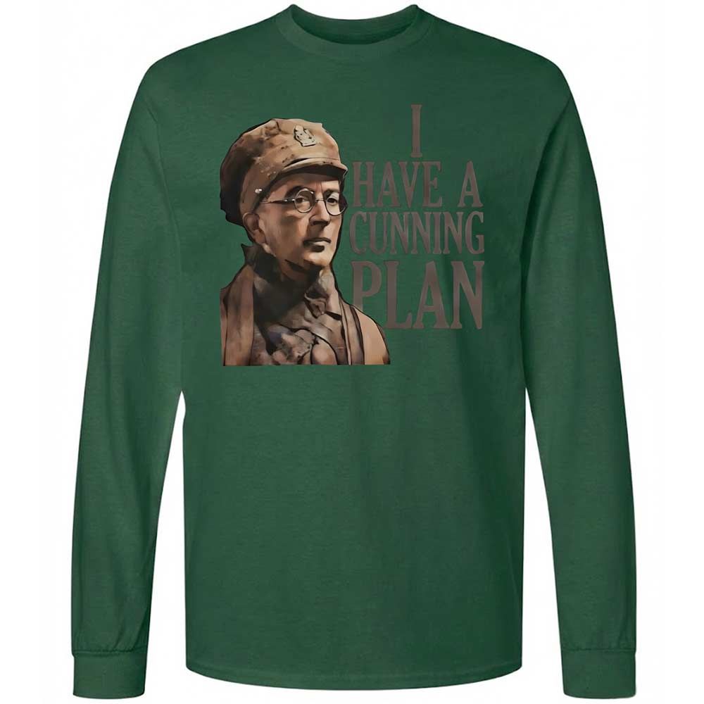 I Have A Cunning Plannn - Forest Green - 14