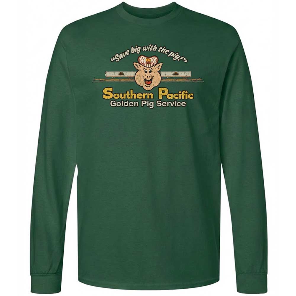 Long Sleeve T-Shirt - M9C5RFR1 - Forest Green - 14