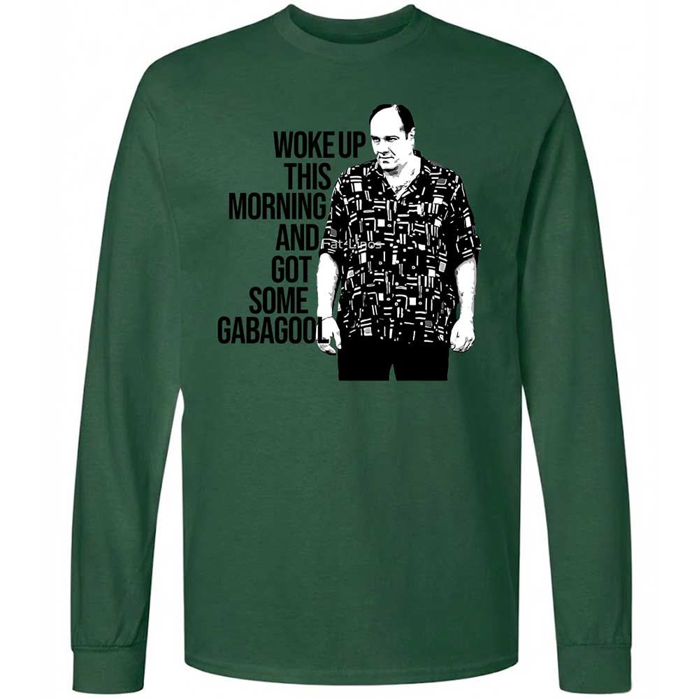 Long Sleeve T-Shirt - MX5ABHQT - Forest Green - 14