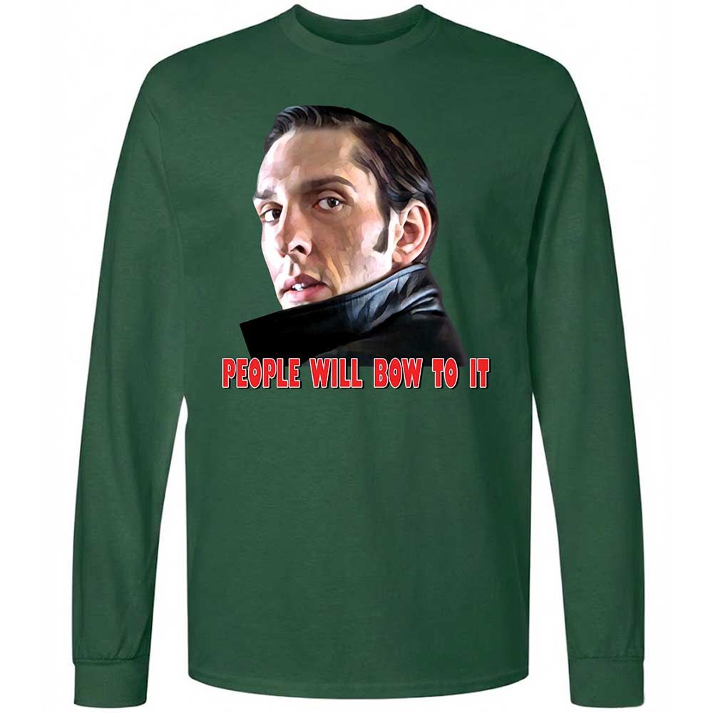 Long Sleeve T-Shirt - BNAK7K9S - Forest Green - 14