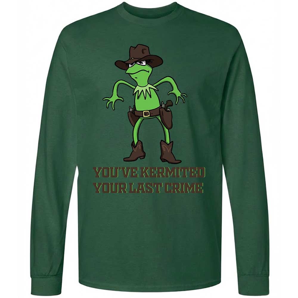 Long Sleeve T-Shirt - WEWWX2CG - Forest Green - 14