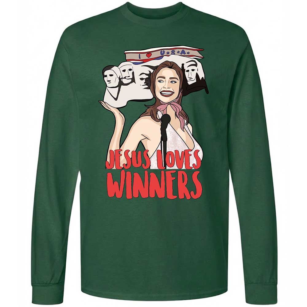 He Loves Winners - Forest Green - 14