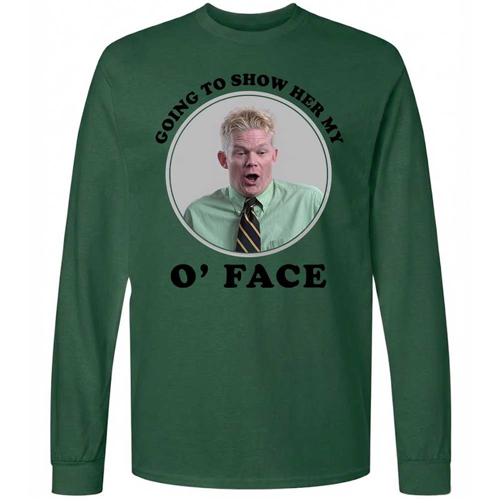 Long Sleeve T-Shirt - 9NRAXT1E - Forest Green - 14